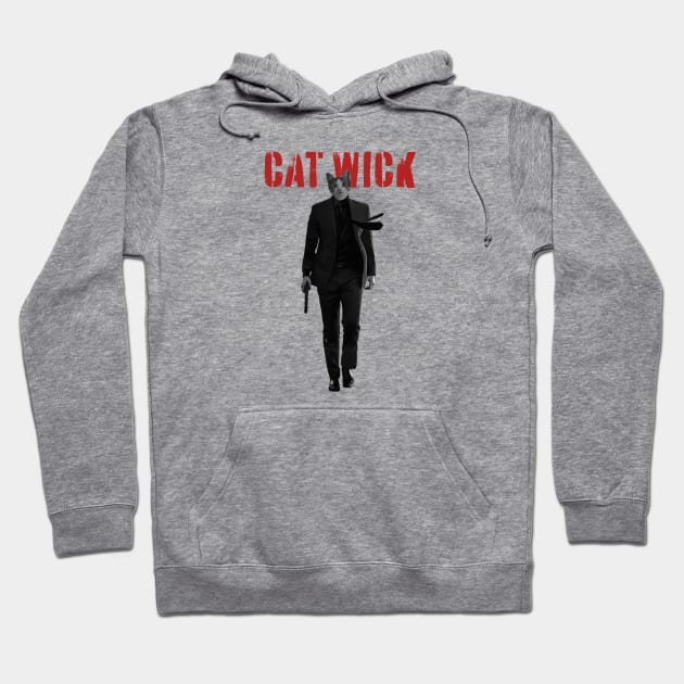 Cat Wick Hoodie by Grade Design